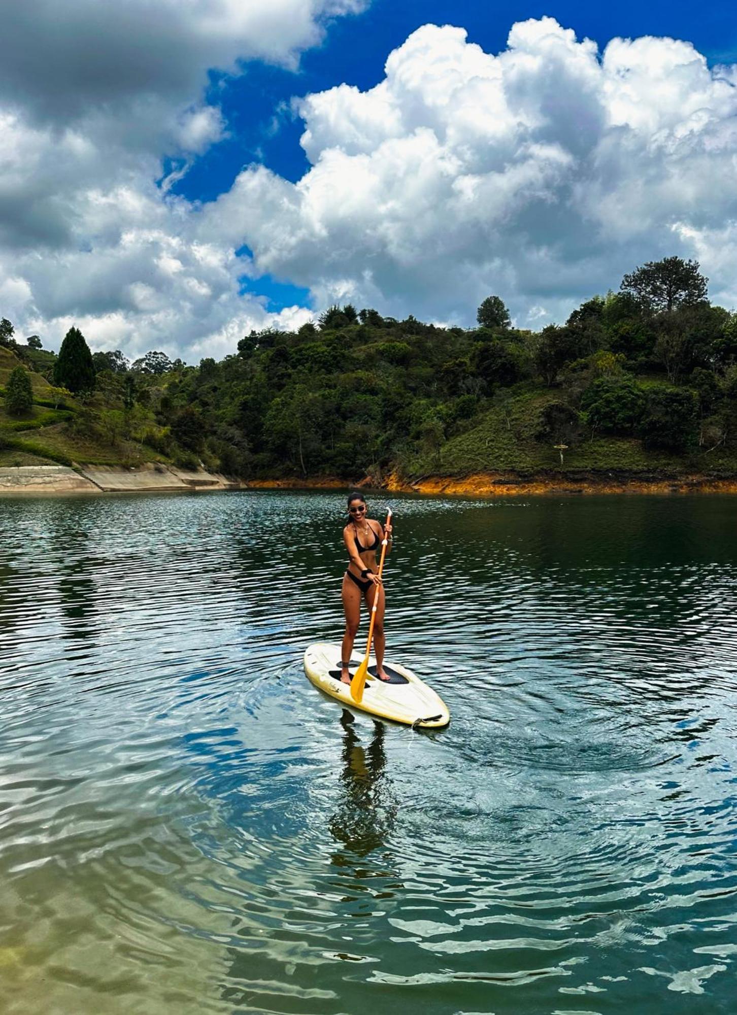 The Boato Hotel Guatapé Екстериор снимка Stand Up Paddle Boarding at the dam